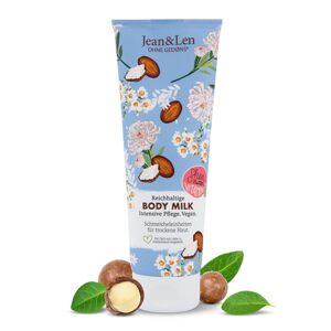 Jean & Len Tělové mléko s bambuckým máslem 250 ml