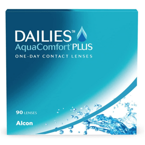 ALCON DAILIES AquaComfort Plus Denní kontaktní čočky 90ks (PWR:-8.50)
