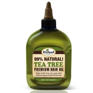 Difeel vlasový olej - olej z čajovníku pro suchou pokožku hlavy 210 ml