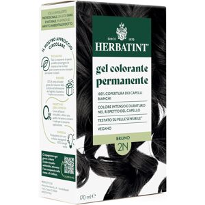 Herbatint Permanentní gelová barva na vlasy 2N Hnědá - 170 ml