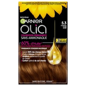Garnier - Olia - 5.3 Zlatavě světle kaštanová