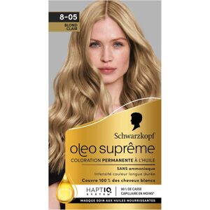 Schwarzkopf – Oleo Suprême – 8-05 Světle blond