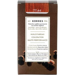 Korres Argan Oil Advanced permanentní barva na vlasy-77.44 Intenzivní blond bronzová