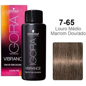 Schwarzkopf Professional Igora VIBRANCE 60 ml - 7-65 středně kaštanová zlatá blond