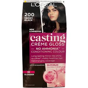 L'Oréal L'Oreal Casting CREME GLOSS  Nº200 Černá ebenová