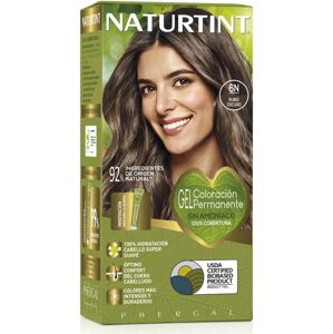 Naturtint barva na vlasy bez amoniaku, 100% krytí šedin 170ml 6N tmavě blond