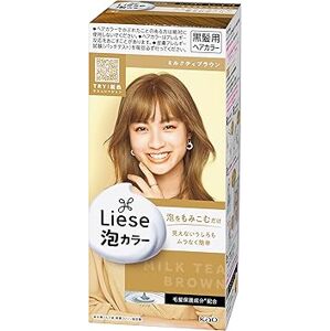 Liese Barva na vlasy Kao Prettia Bubble - Rose Tea Beown - Růžový čaj Beown