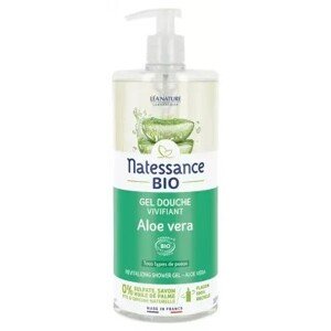 Natessance Organický revitalizační sprchový gel s aloe vera 1L