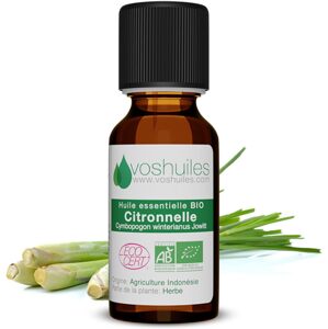 Voshuiles - Organický esenciální olej z citronové trávy 10ml