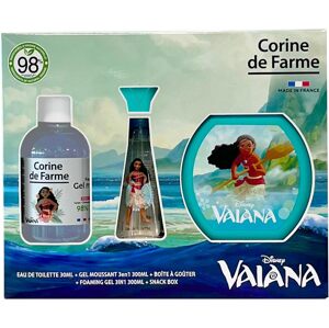 Corine de Farme - Sada Moana s toaletní vodou 50 ml, pěnou do koupele 300 ml a krabičkou na svačinu