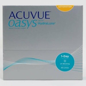 ACUVUE oasys 1-Day s technologií HydraLuxe (90ks)-2.25