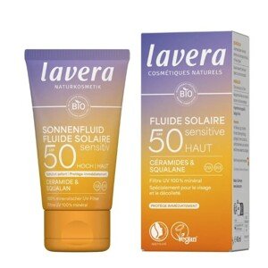 lavera Opalovací fluid Sensitive SPF 50, 40 ml