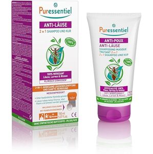 Puressentiel - Šampon proti vším 2 v 1 s hřebenem 150ml