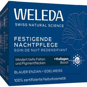 Weleda Zpevňující noční krém s modrým hořcem a protěží, 40 ml