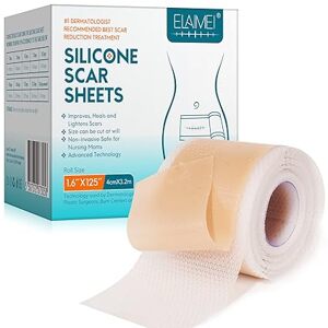 Elaimei Silikonová náplast na jizvy (role 320 cm x 4 cm) pro opakované použití