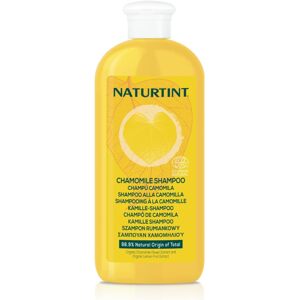 Naturtint Veganský heřmánkový šampon  Intenzivní zlaté reflexy Ecocert. 98,9 % přírodních složek Heřmánek a citron 330 ml