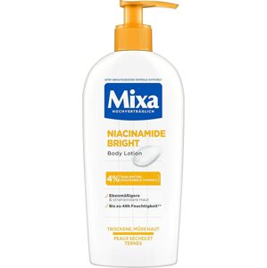 Mixa Niacinamide Bright - Výživné tělové mléko se 4% bambuckým máslem, niacinamidem a vitamínem C,250 ml
