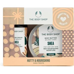 The Body Shop Nutty & Nourishing Shea Treats-Tělový krém 50ml + Sprchový krém 250ml