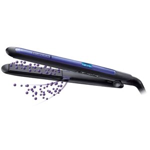 Žehlička na vlasy Remington Pro Ion Straight S7710 max 230 stupňů, černá/modrá-(Bez krabičky/příslušenství)