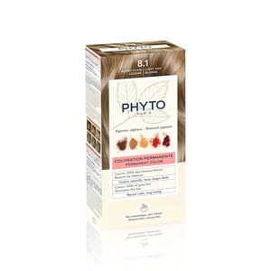 Phyto Paris  Permanent Hair Color 8.1 Světle popelavá blond - Trvalá barva na vlasy