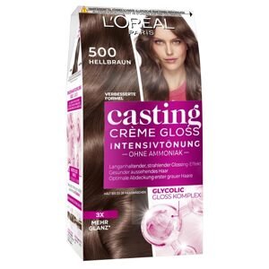 L'Oréal L'Oreal Casting CREME GLOSS  Nº 500 Středně hnědý intenzivní odstín
