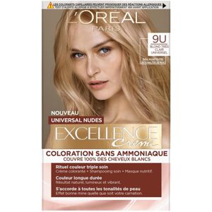 L'Oréal Paris - Excellence Creme, 9U Velmi světlá univerzální blond