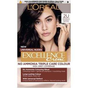 L'Oréal Paris - Excellence Creme, 2U nejtmavší hnědá