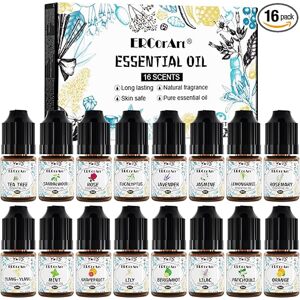 ERCorArt Sada esenciálních olejů pro domácnost 16x6ml