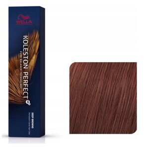 Wella Koleston Perfect Me+Permanentní krém na barvu na vlasy, č. 7/77 Středně blond hnědá, 60 ml