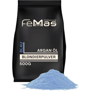 FEMAS FemMas - Ultra silný blond pudr 500g modrý v sáčku