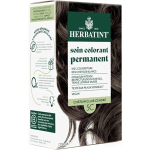 Herbatint Permanentní barva na vlasy 5C Světle popelavě hnědá - 170 ml Bez amoniaku