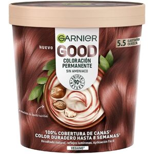 Garnier GOOD Sada pro trvalou obnovu vlasů, 5.5 Kaštanová ibiškově hnědá-refill
