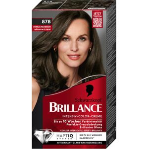 Schwarzkopf Brillance 878 Tmavě popelavě hnědá