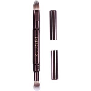ENERGY Oboustranný štětec 2 v 1 na korektor, roztírací a rozjasňující make-up T106