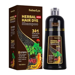 SabarLys Ultimate Chestnut Brown barva na vlasy  pro krytí šedin, 500 ml