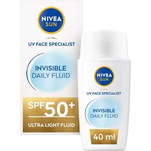 NIVEA SUN UV Face Invisible Daily Fluid SPF50+ opalovací krém 40 ml