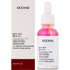 MOOYAM Môoyam AHA 30% BHA 2% Peelingový roztok 30 ml