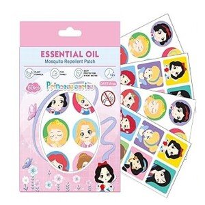 Princess series Originální repelentní náplasti proti komárům s esenciálním olejem 60ks