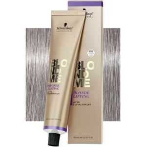 Schwarzkopf BlondMe Blonde Lifting Steel Blue 60ml - 12-21-poškozená krabice