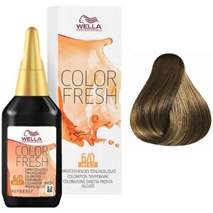 Wella Colour Fresh Semipermanentní barva na vlasy 6/0 Tmavě blond 75 ml
