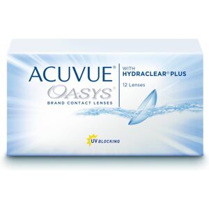 Kontaktní čočky Acuvue Oasys, 2týdenní čočky pro den i noc 12 ks -2,50