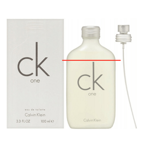 Calvin Klein CK One EDT 100ml (chýba časť obsahu)
