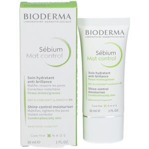 Bioderma, Sébium Mat control, zmatňující pleťový krém, 30 ml