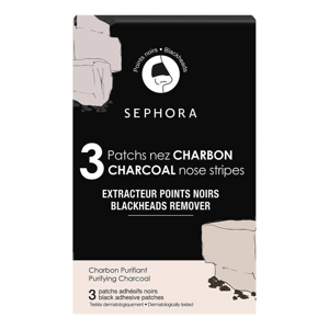 Sephora Maska s dřevěným uhlím 3pack