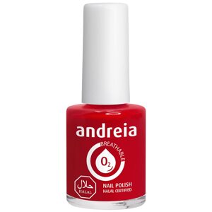 Andreia, halal lak na nehty, odstín B6 Červená, 10,5 ml