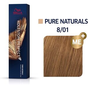 Wella Koleston Perfect ME+, odstín Pure naturals 8/01, 60 ml