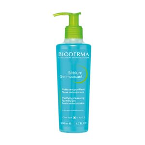 Bioderma Bioderma, Sebium Gel Moussant, čistící gel, 200 ml