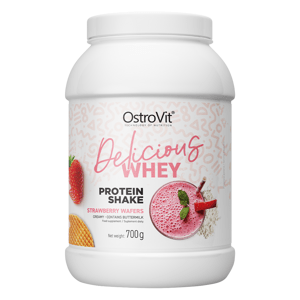 OstroVit WHEY PROTEIN 700 g - jahodové sušenky