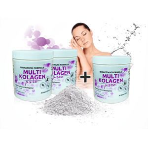 Bio-Detox MULTI KOLAGEN Pure 300g 2 + 1 ZDARMA