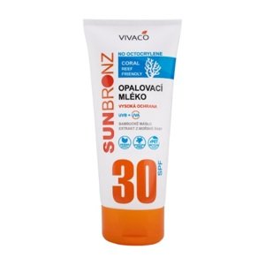VIVACO Opalovací mléko SUN BRONZ SPF 30 - Coral Friendly